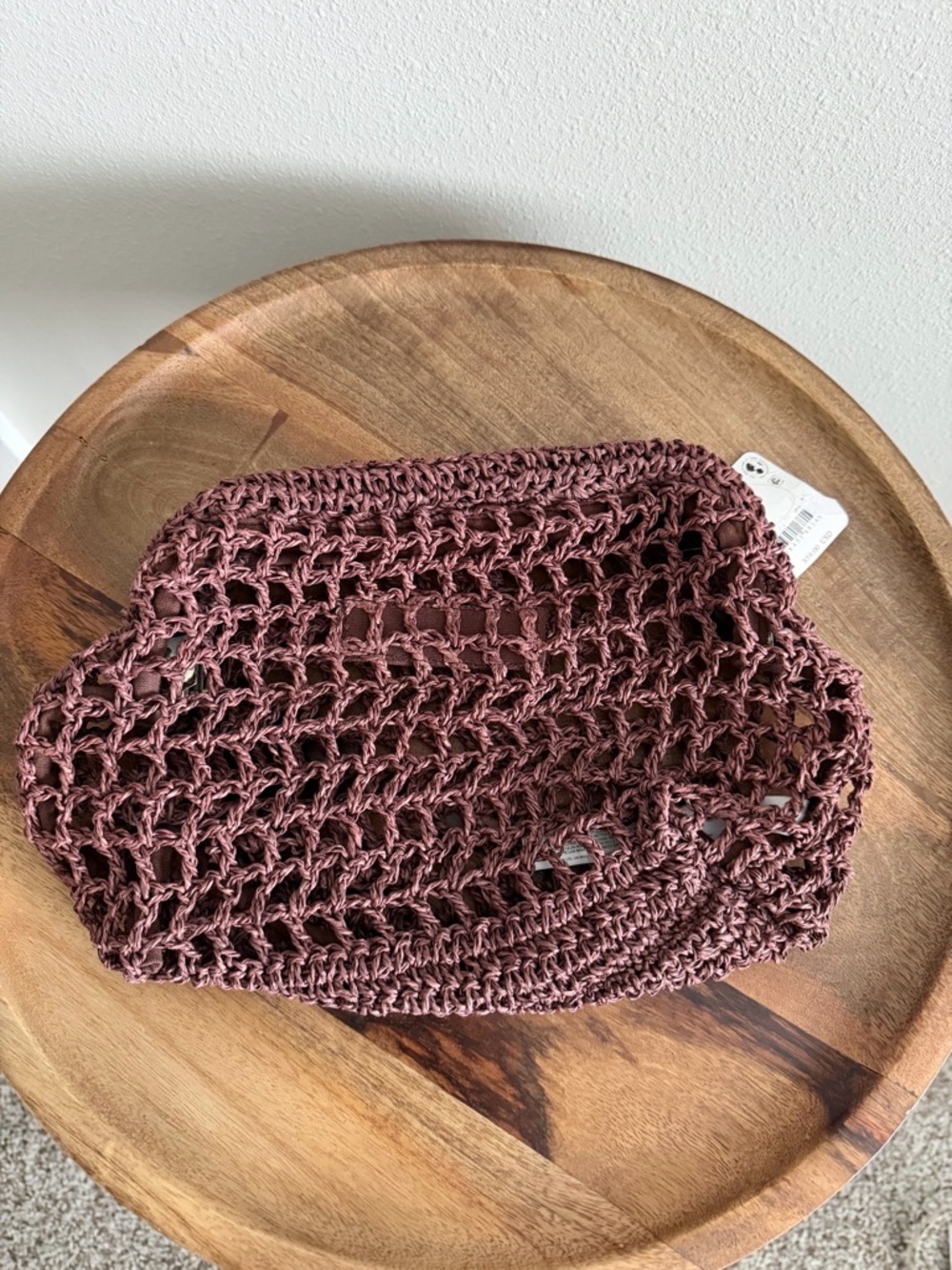 NWT Free People Sand Bound Clutch in Chocolate - Picture 5 of 8